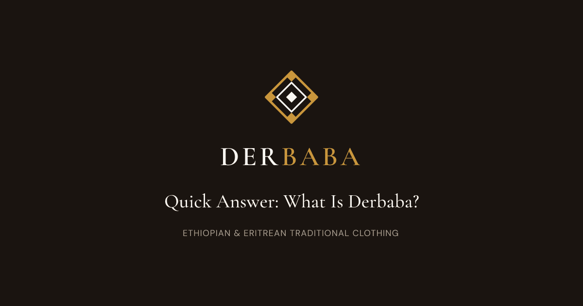 Quick Answer: What Is Derbaba?