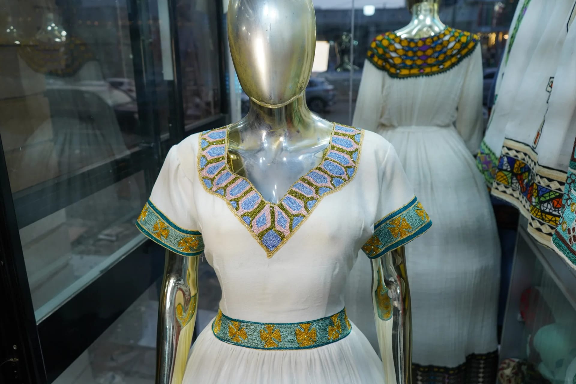 Habesha libs, Habesha Kemis, Worn — Finote Sabawian Tibeb