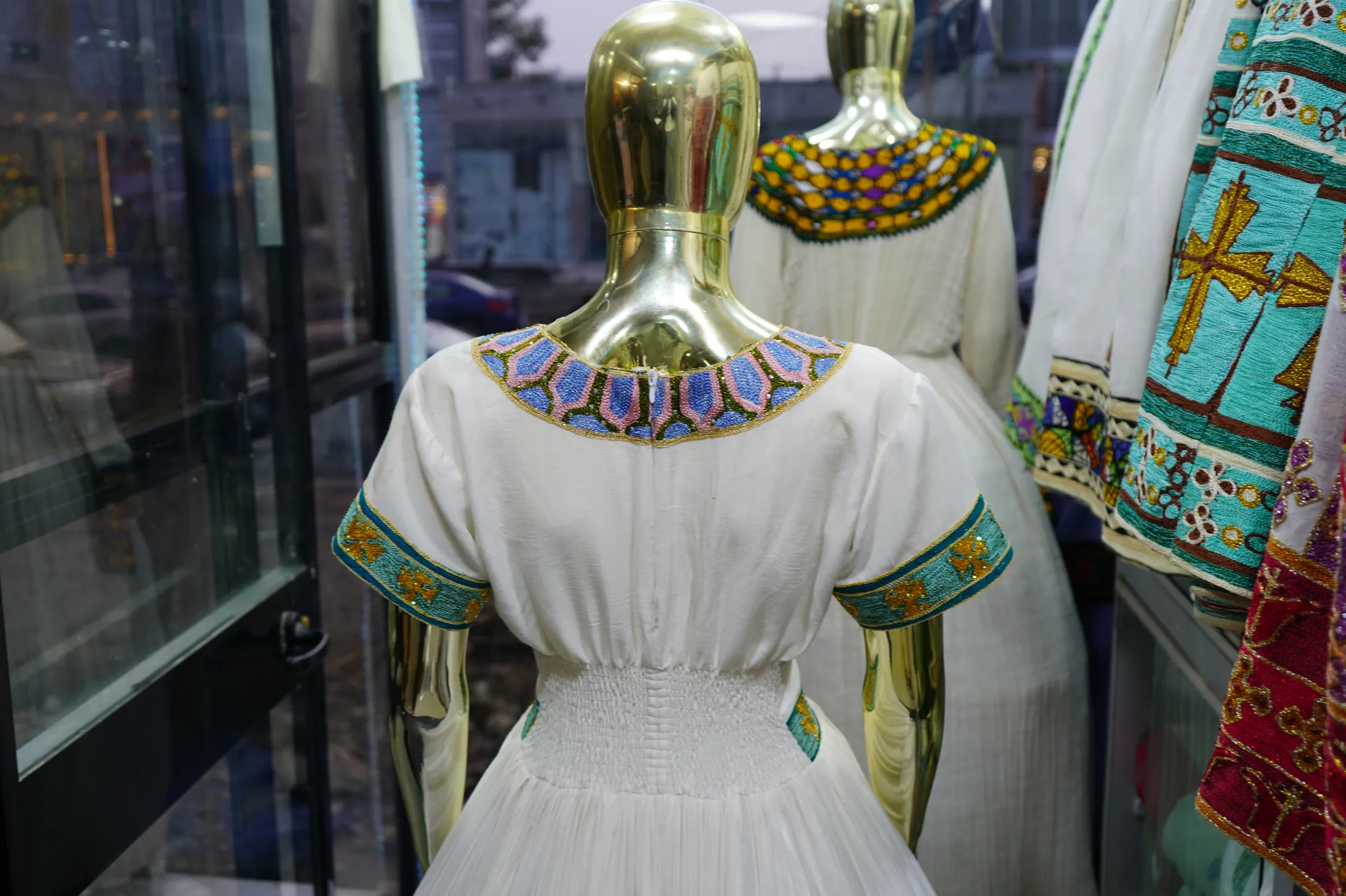 Habesha libs, Habesha Kemis, Detail — Finote Sabawian Tibeb