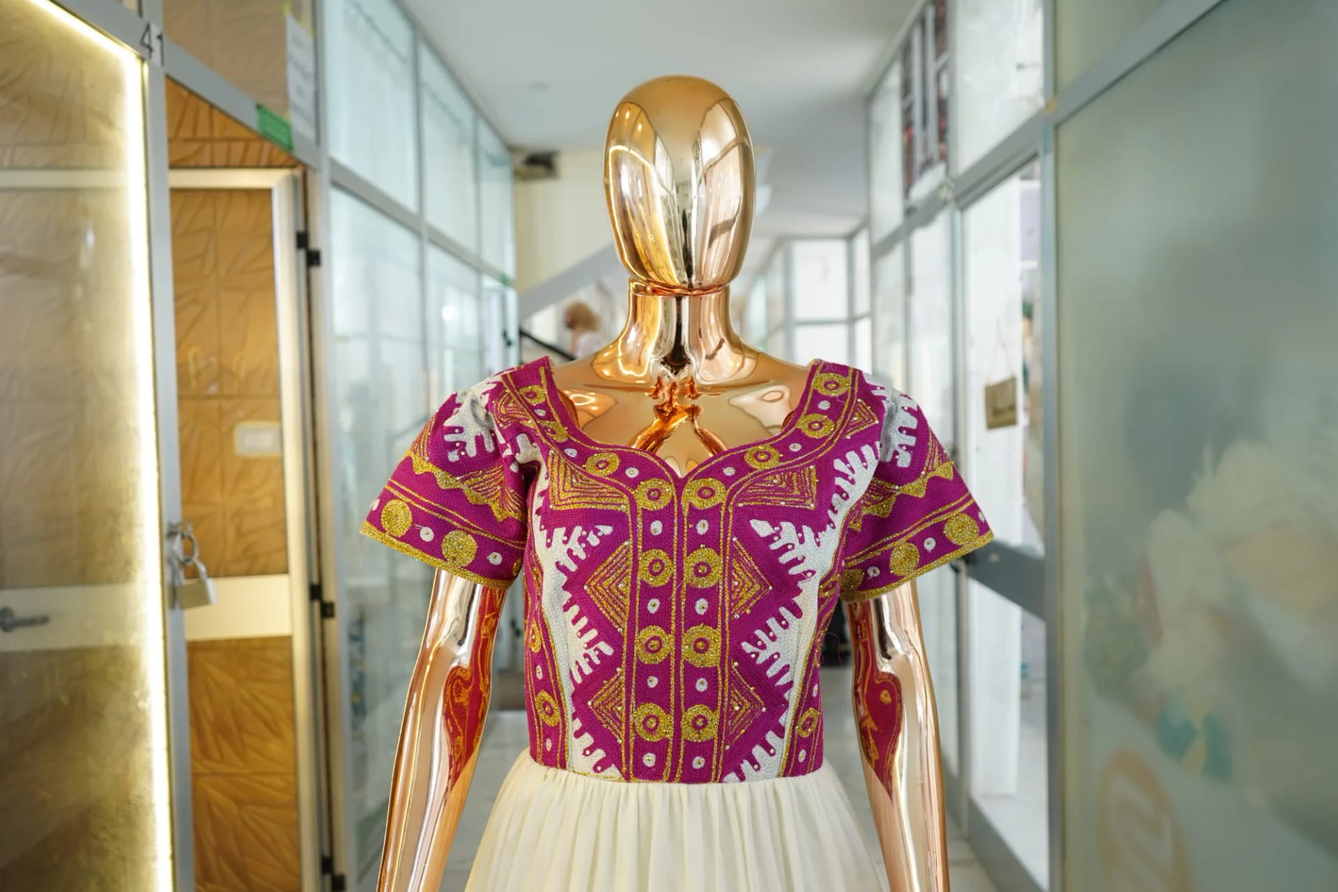 Traditional Ethiopian Tibeb Kemis, Mens T shirt, and Netela, Habesha Kemis, Menen and saba kir fabric, Worn — sadu habesha