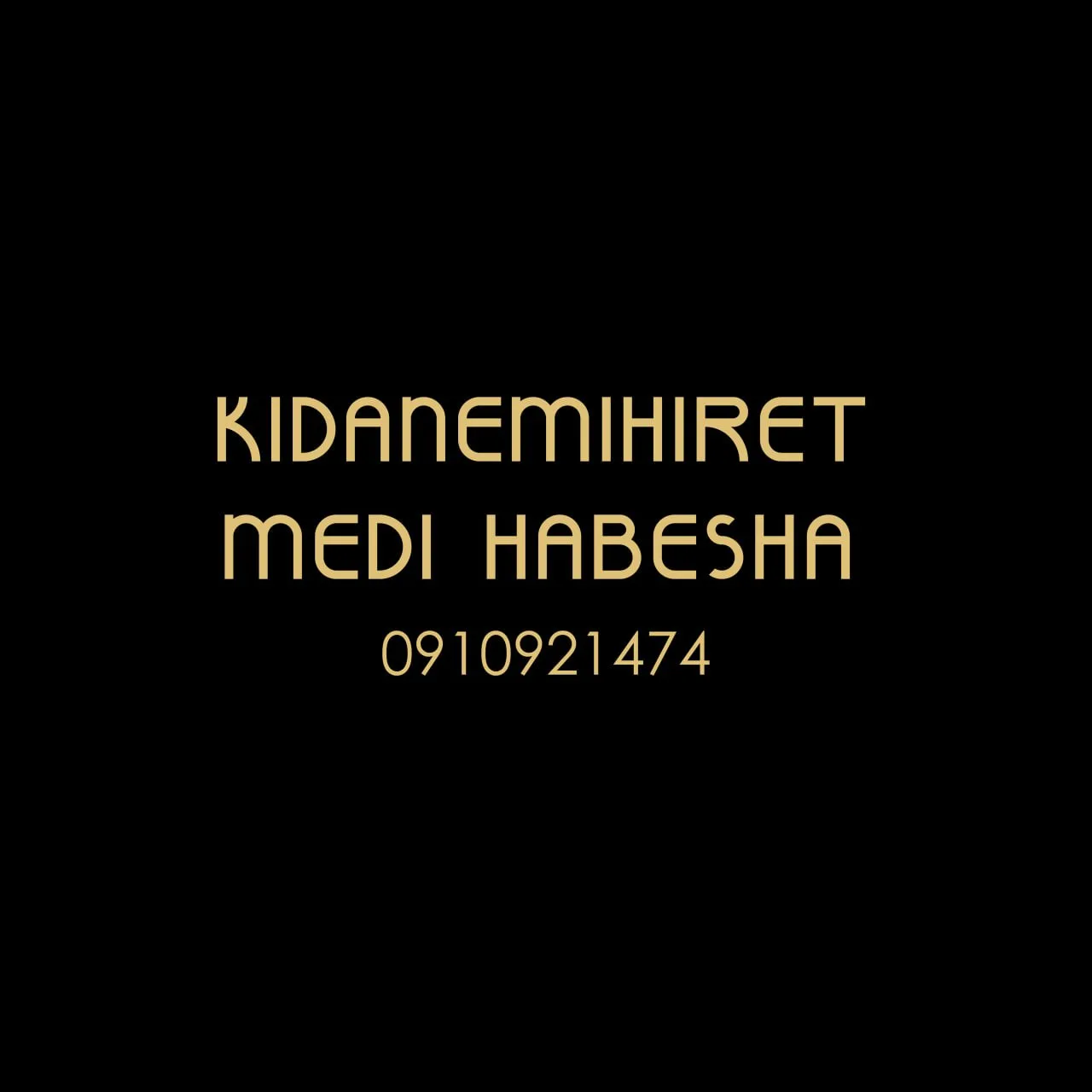 Kidanemihiret habesha libs logo