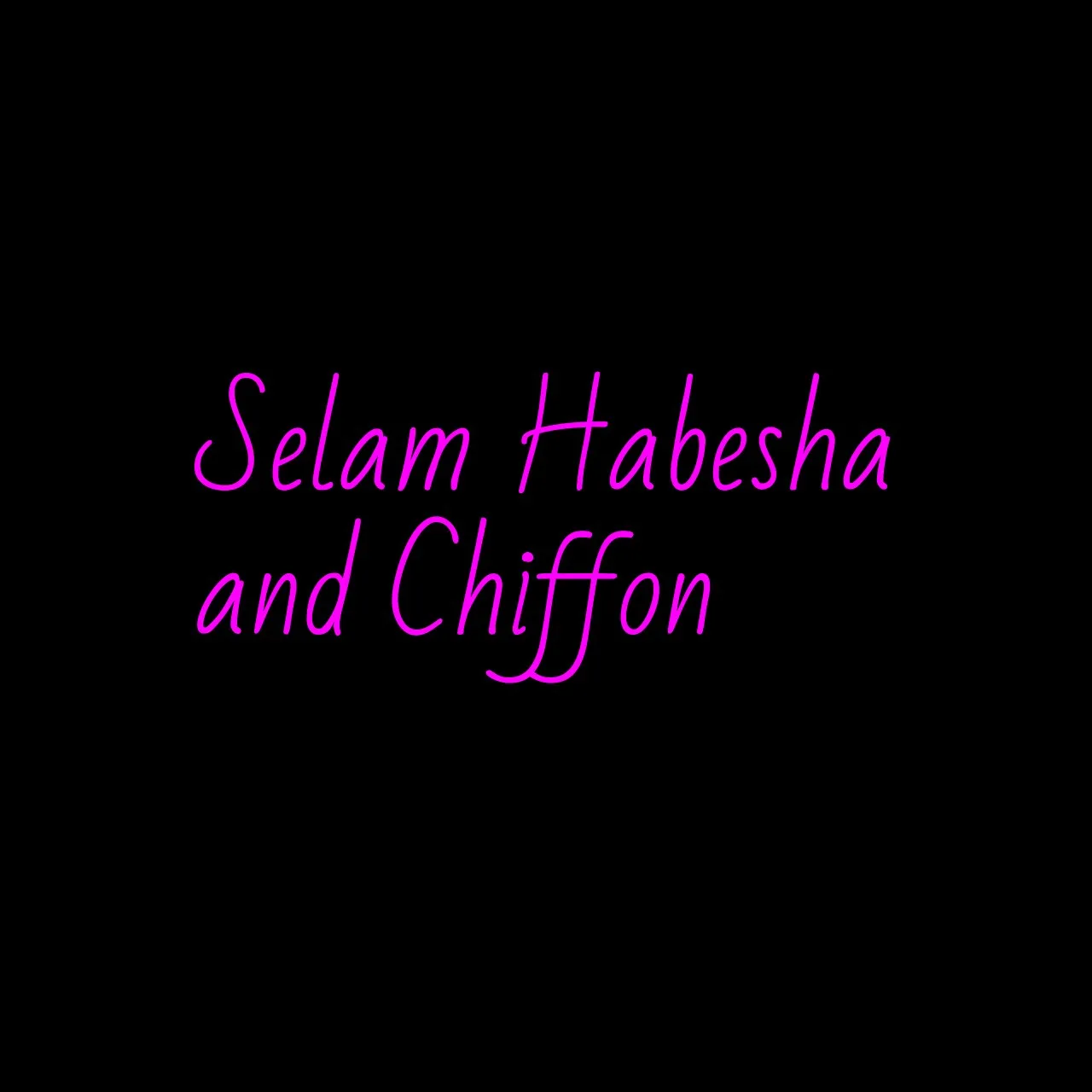 Selam Habesha and Chiffon logo