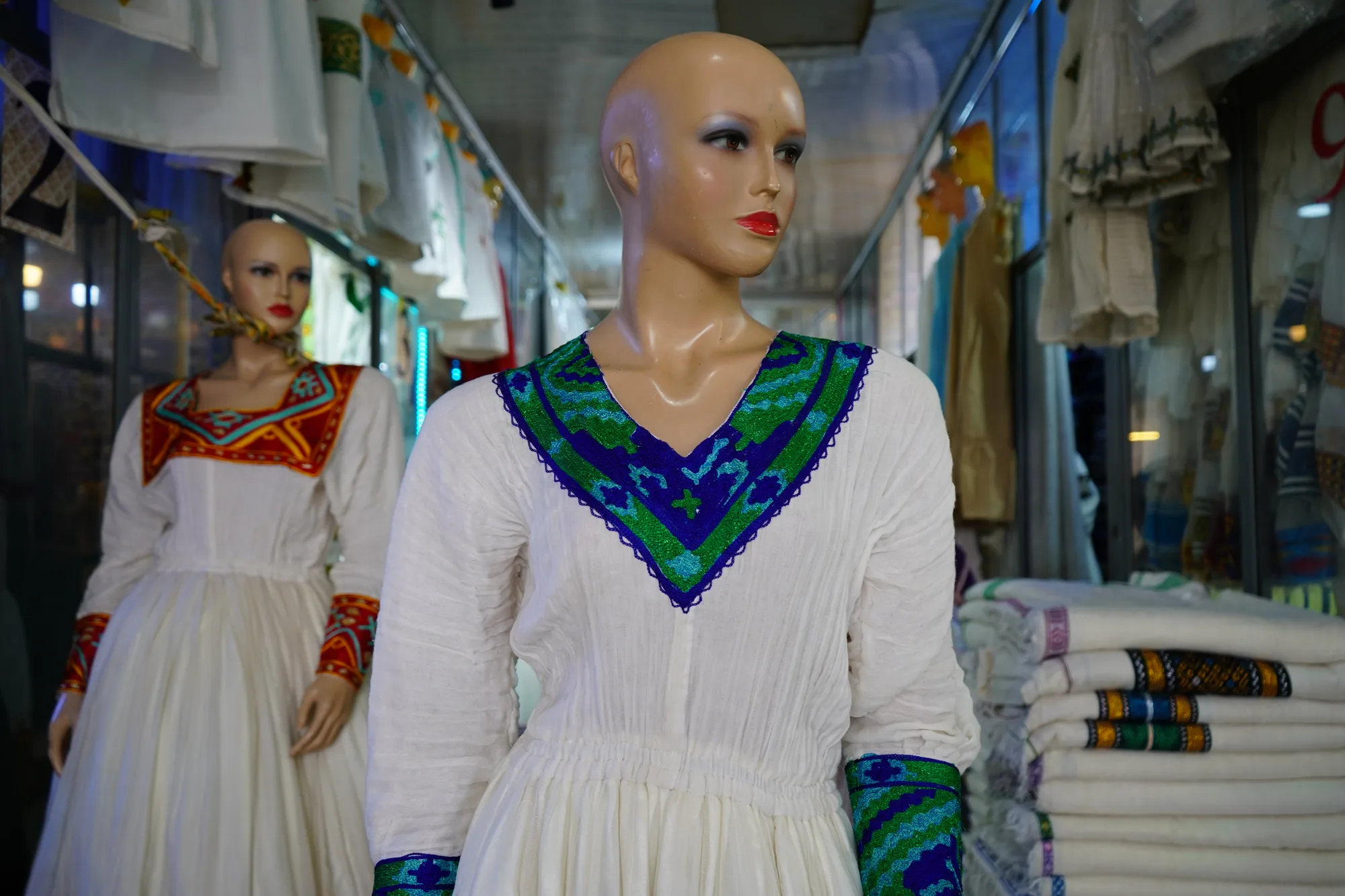 Handmade Habesha Tibeb kemis, Habesha Kemis, Cotton Wool fabric, Worn — Abebech Tesema Cultural Clothe