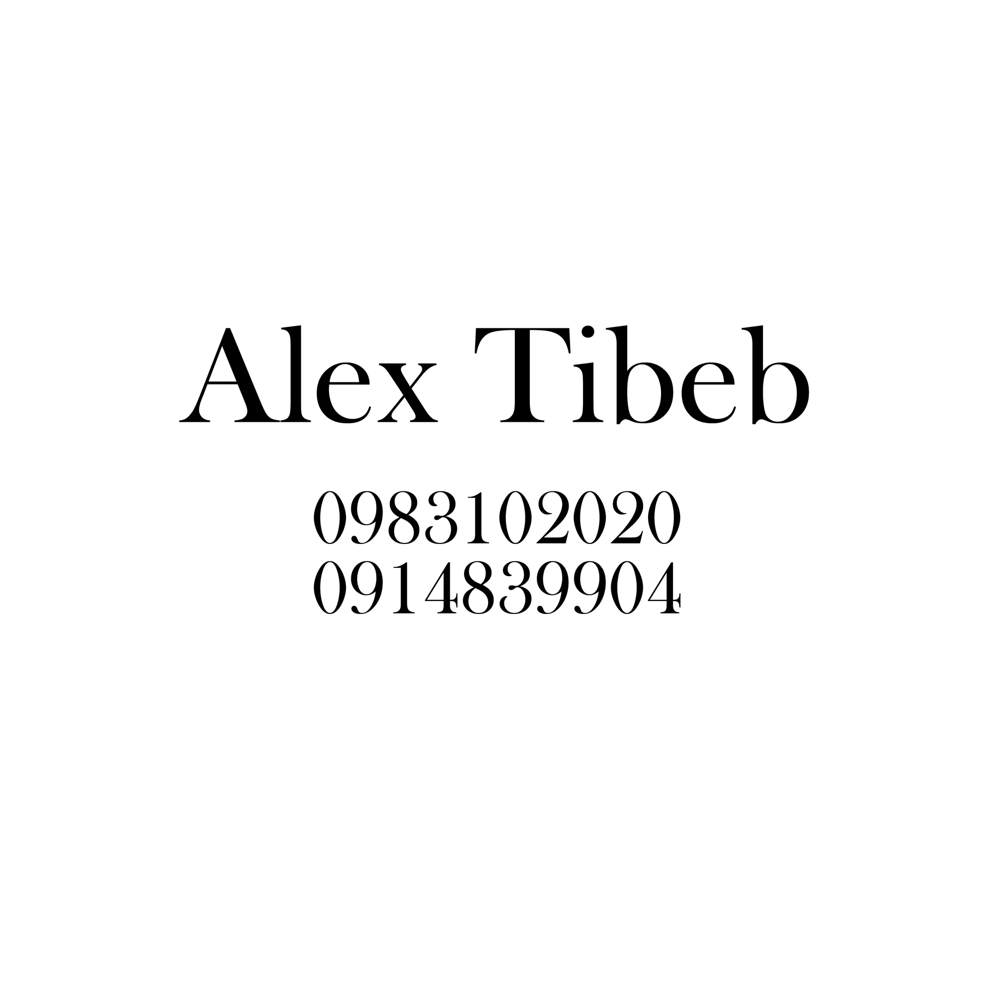 Alex Tibeb logo