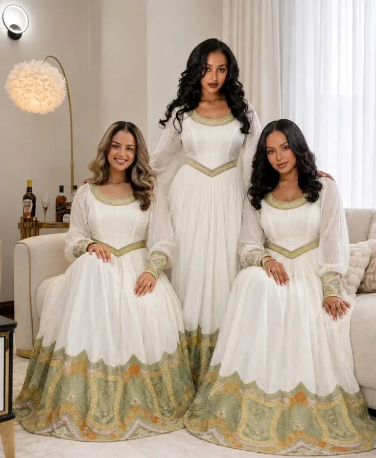 የሰርግ አልባሳት, Habesha Kemis — Finote Sabawian Tibeb