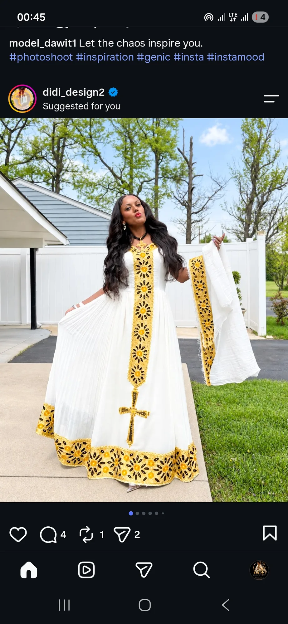 Habesha kemis መነን በመን ሙሉ, hand made silk thead fabric — WERQ design