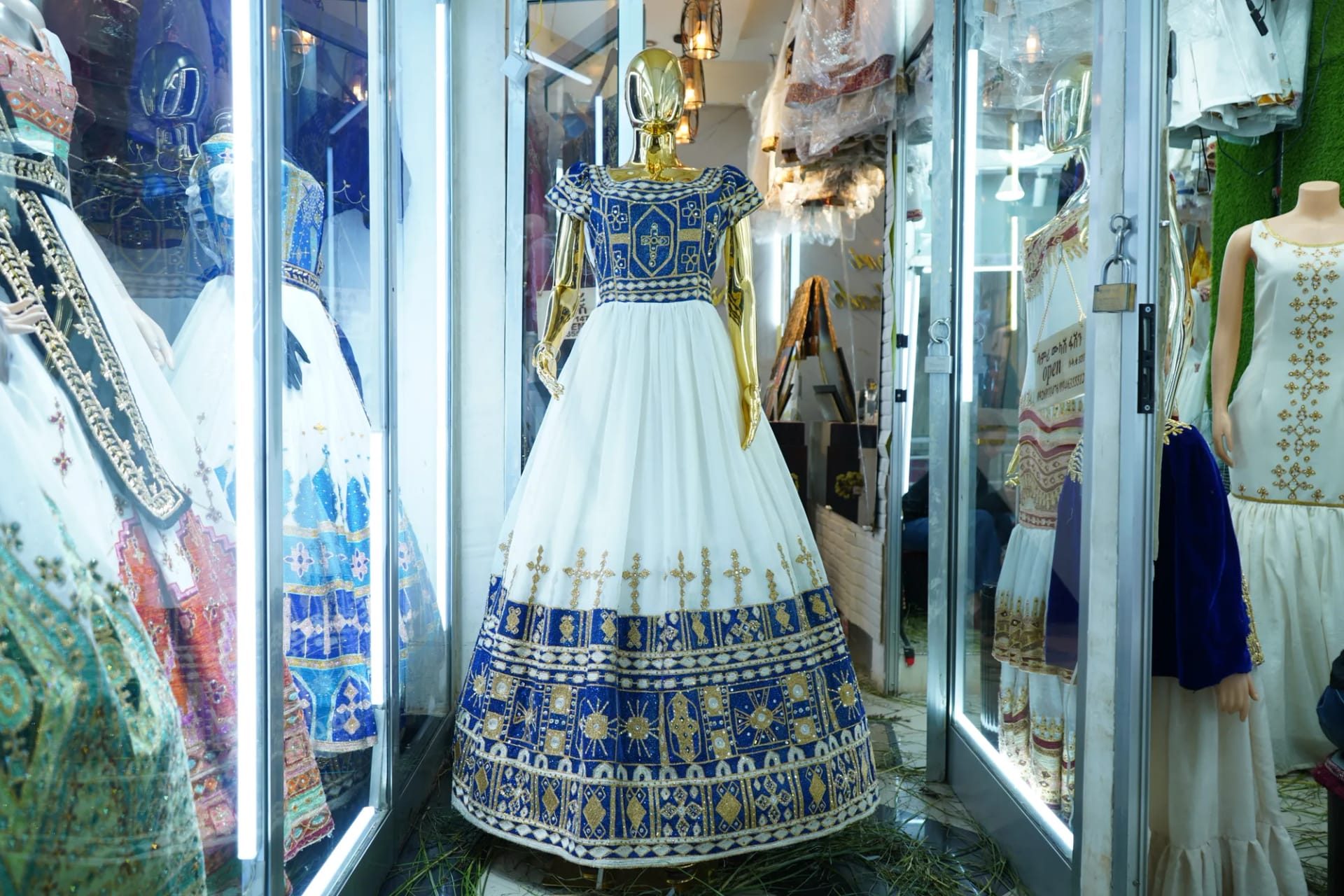 Hand made habesha tibeb kemis, Habesha Kemis, Cotton wool fabric — Samri Mukash Fashion